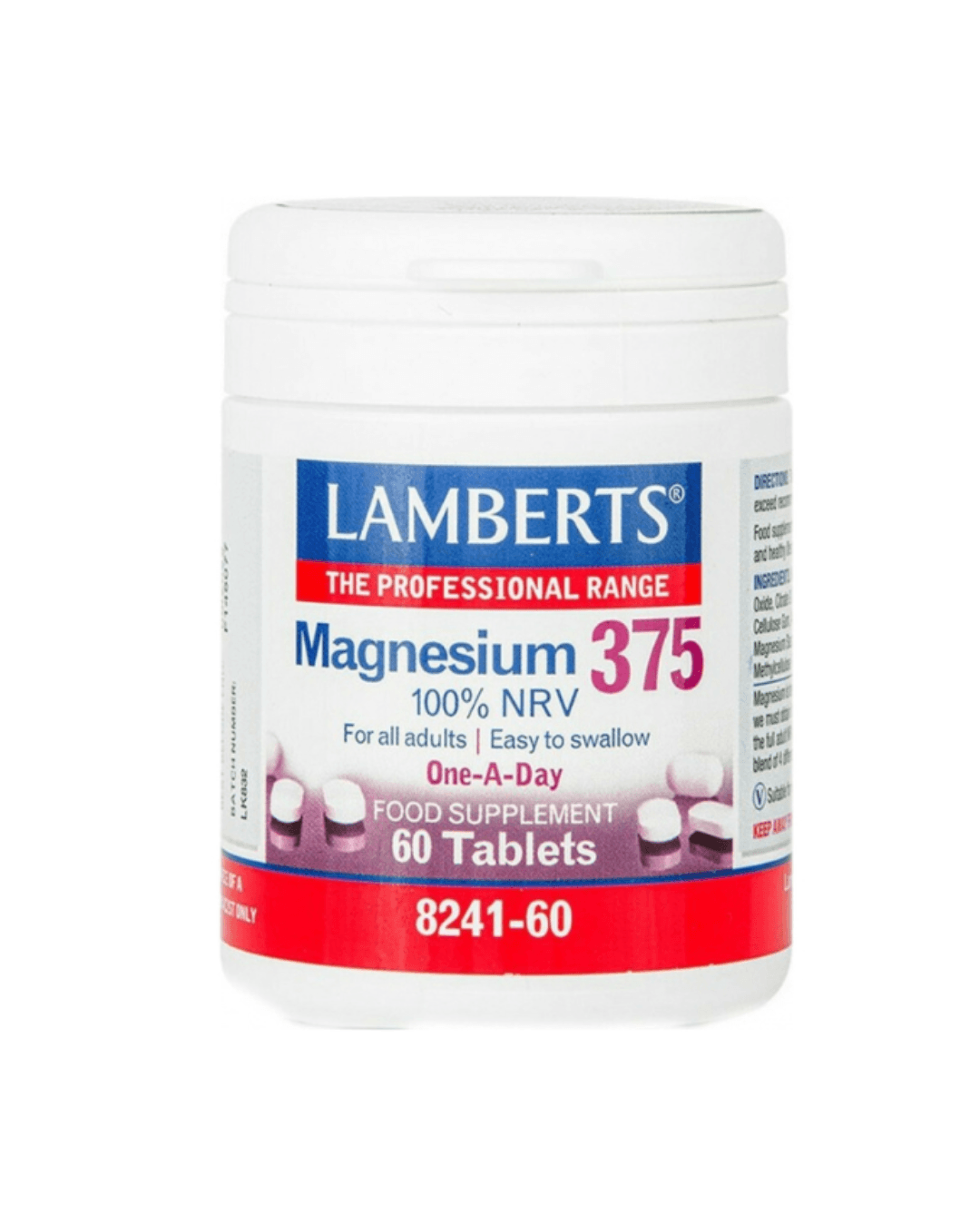 LAMBERTS MAGNESIUM 375 MG X 60 TABLETS