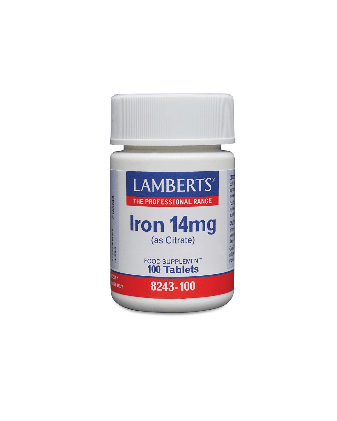 LAMBERTS IRON 14 MG X 100 TABLETS