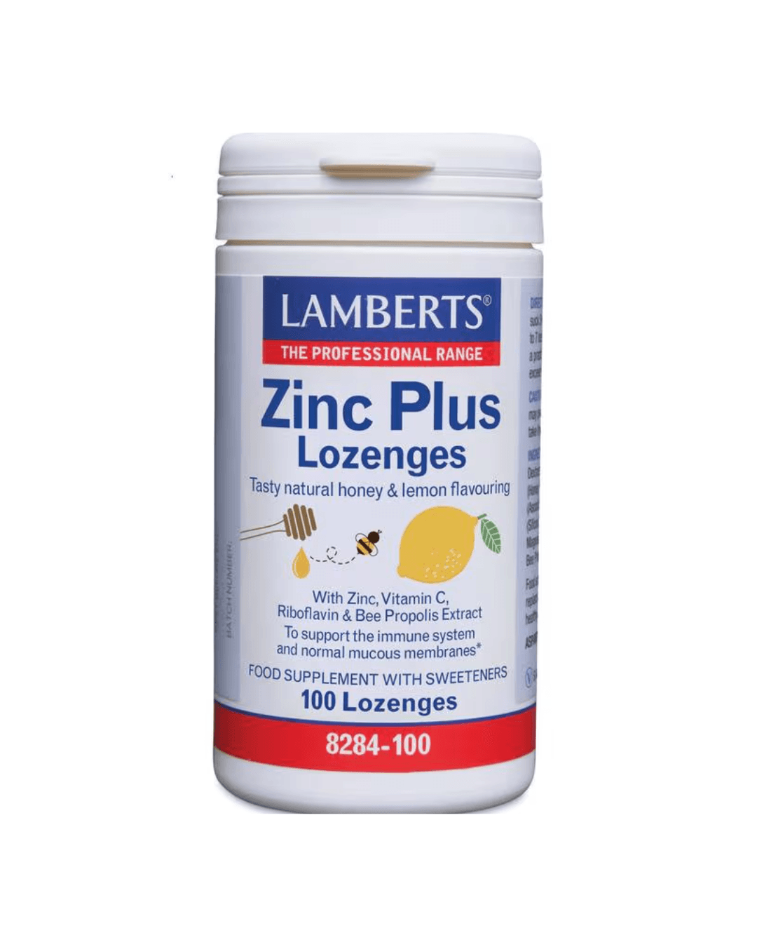 LAMBERTS ZINC PLUS LOZENGES X 100 LOZENGES