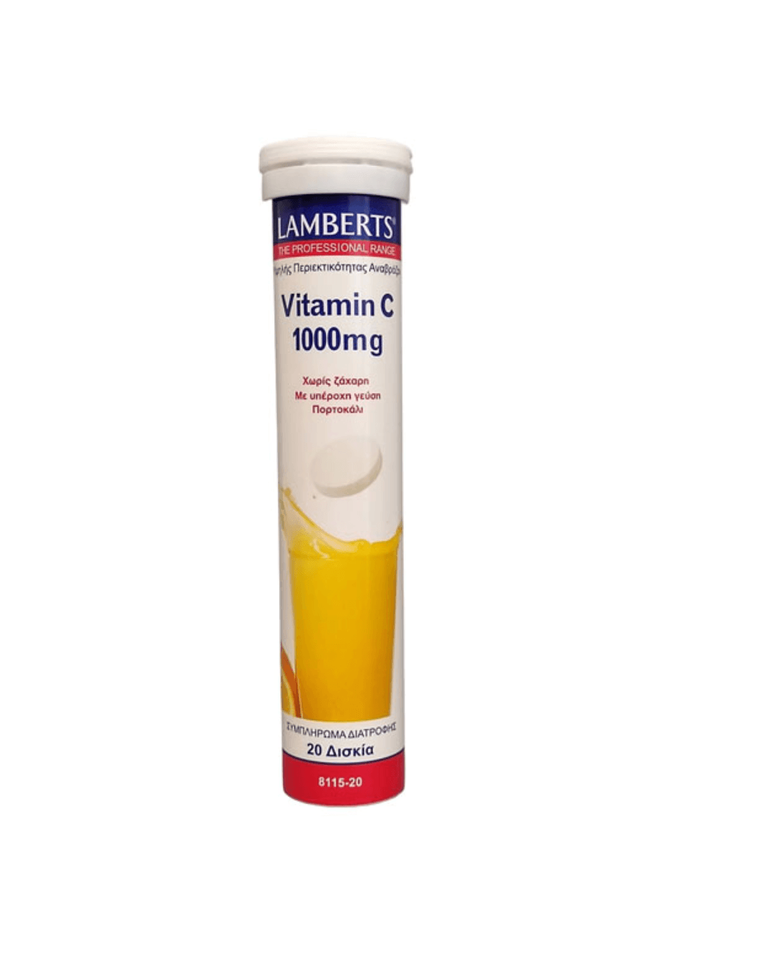LAMBERTS VITAMIN C 1000 MG X 20 TABLETS