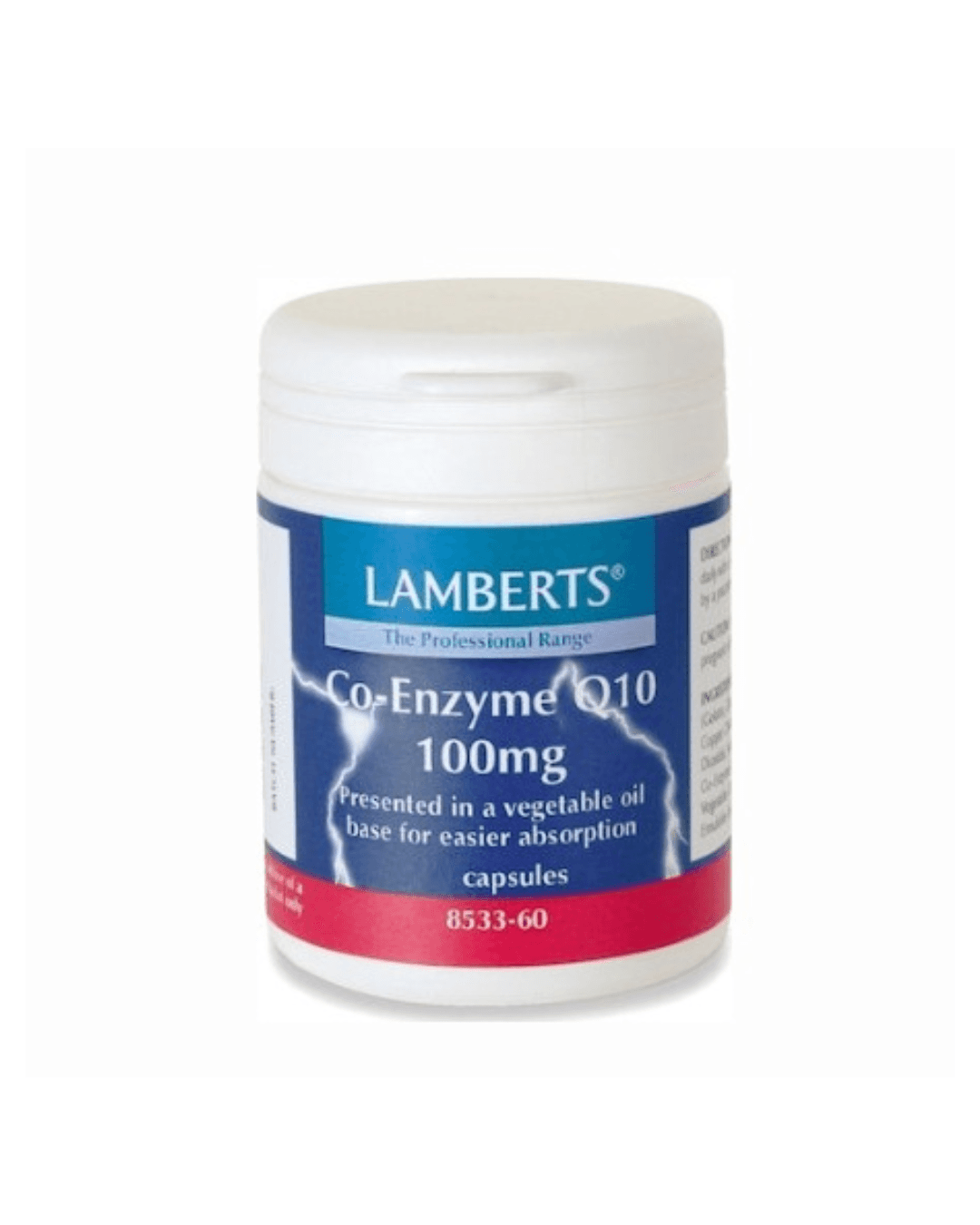LAMBERTS CO-ENZYME Q10 100MG X 30 CAPSULES