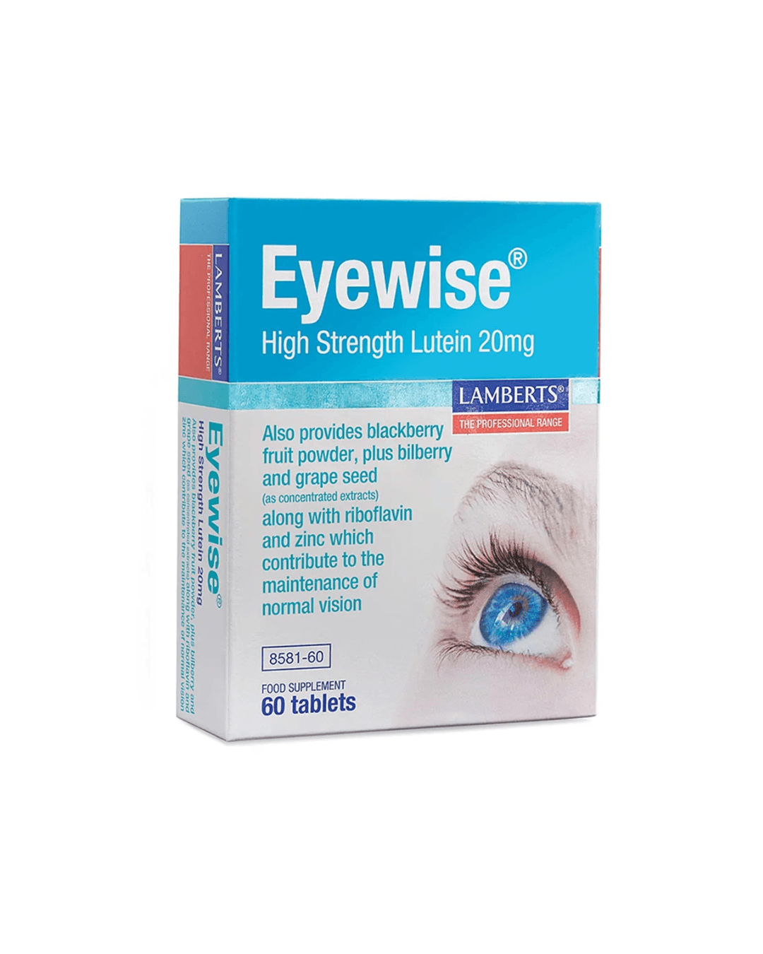 LAMBERTS EYEWISE HIGH STRENGTH LUTEIN 20 MG X 60 TABLETS