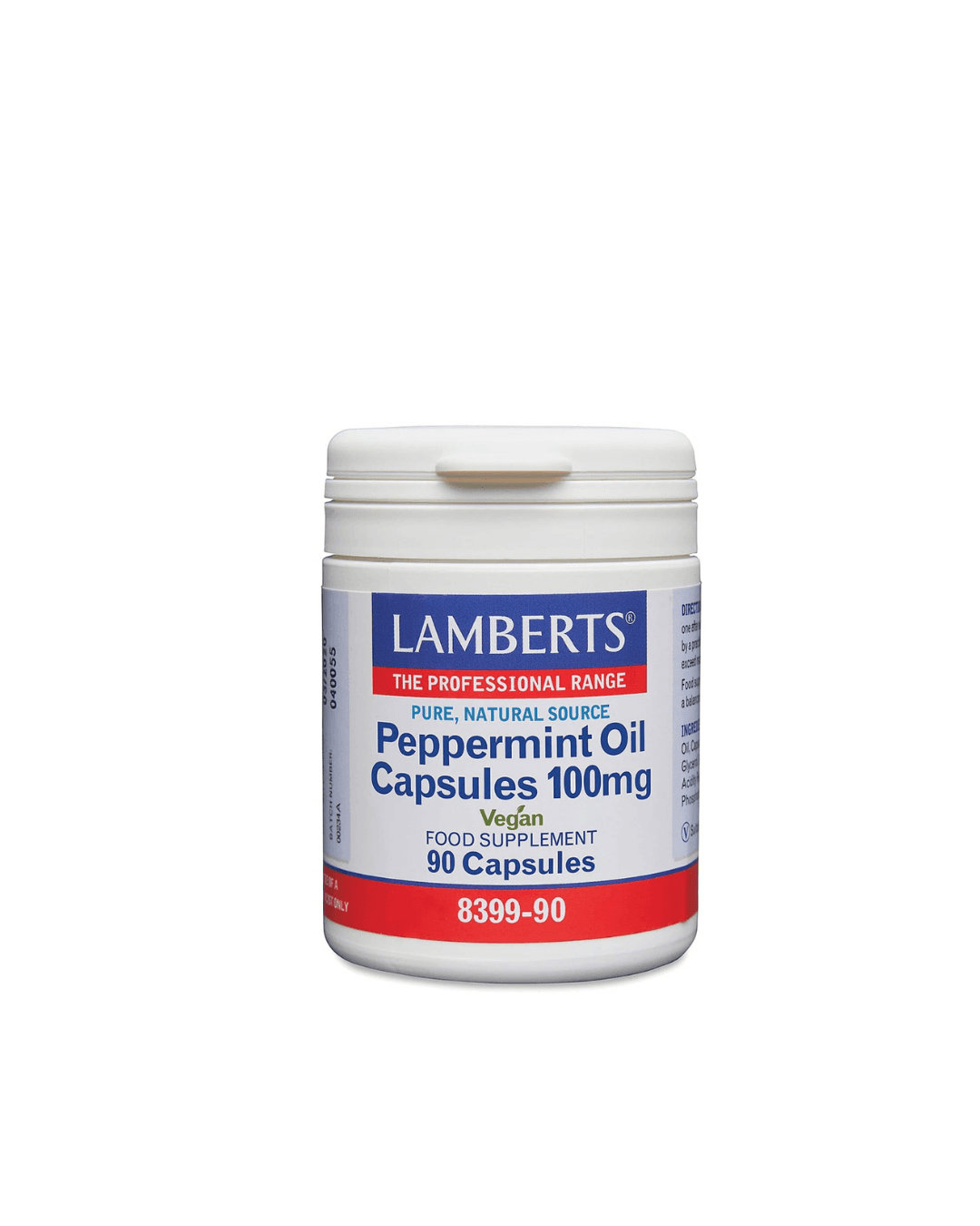 LAMBERTS PEPPERMINT OIL CAPSULES 100 MG X 90 CAPSULES