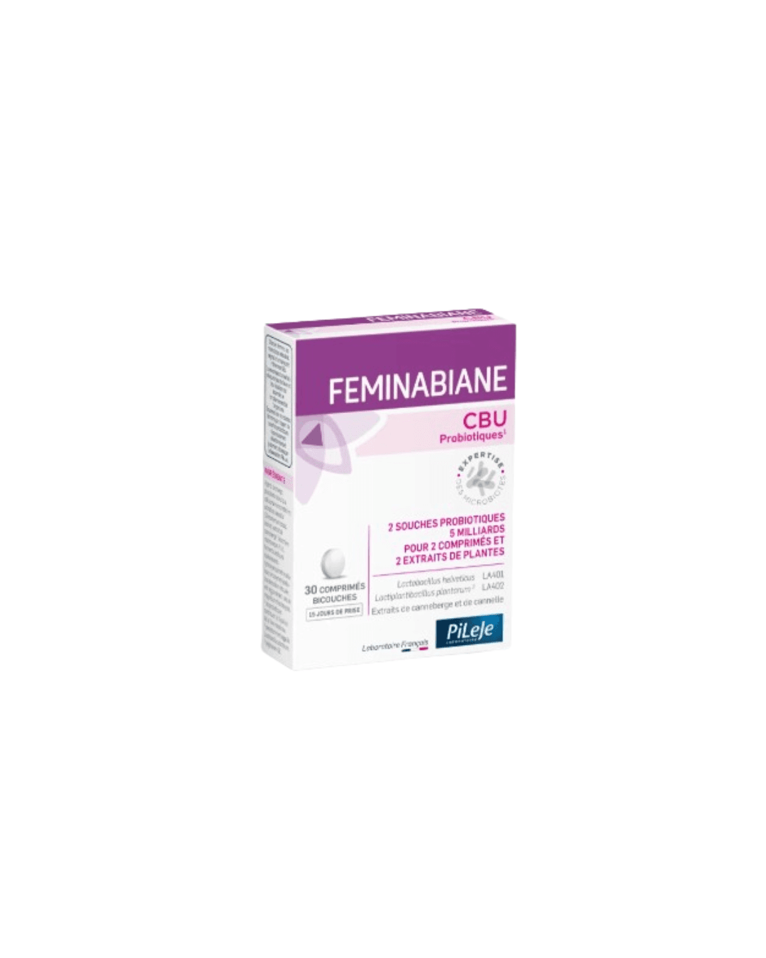 PILEJE FEMINABIANE CBU PROBIOTIQUES X 30 COMPRIMES
