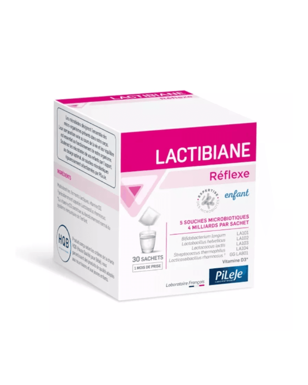 PILEJE LACTIBIANE REFLEXE ENFANT X 30 SACHETS