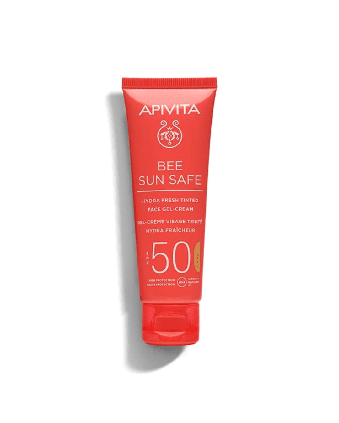 APIVITA BEE SUN SAFE HYDRA FRESH TINTED FACE GEL-CREAM SPF 50