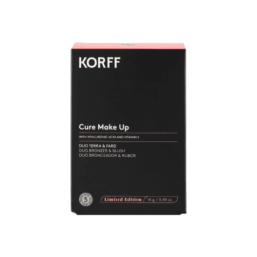 KORFF CURE MAKE UP DUO BRONZER & BLUSH 01  LIMITED EDITION  X 14 G