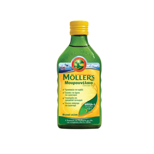 Moller’s Cod Liver Oil shije naturale 250ml