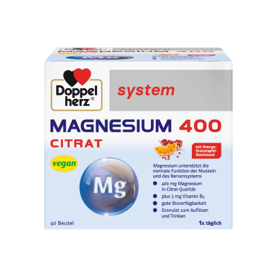 DOPPEL HERZ SYSTEM MAGNESIUM CITRAT 400 MG x 40 BUSTINA