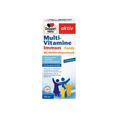 doppel herz aktiv Multi-Vitamin IMMUN Family fl 250 ML