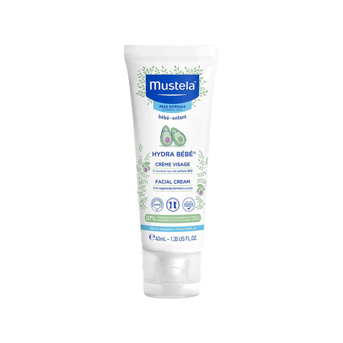 Mustela - Hydra Bébé krem për fytyrën