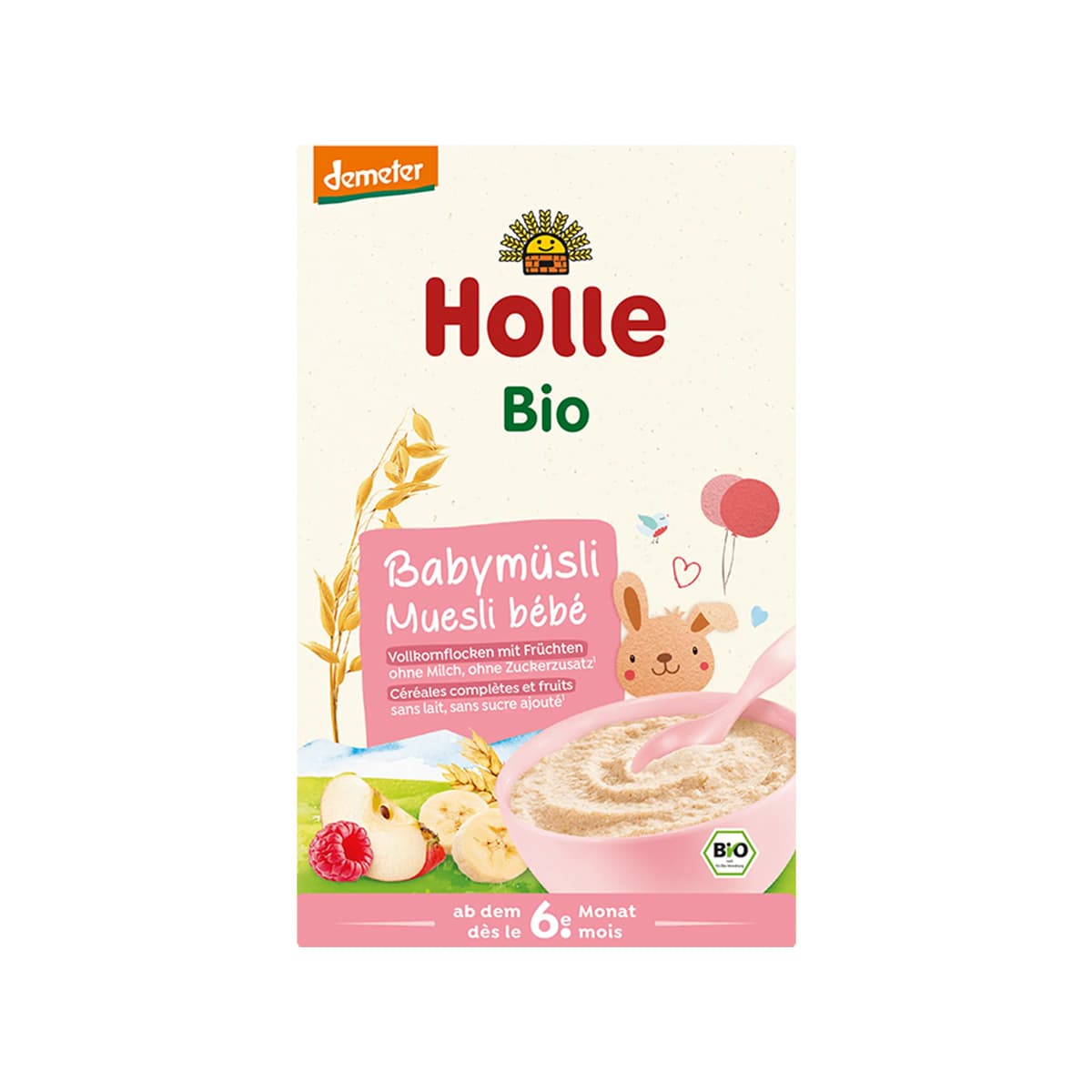 Holle - Baby Musli Organik me Drithëra (6m+)