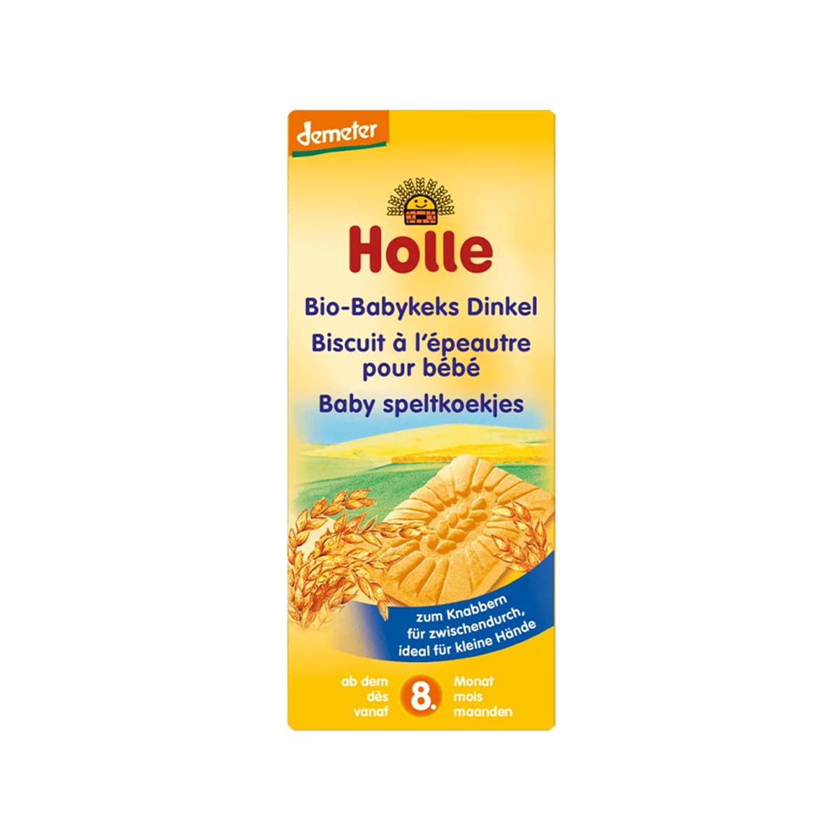 Holle - Biskota organike me bollgur (8m+)