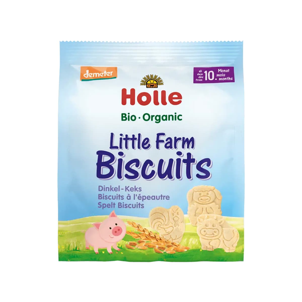 Holle - Little Farm Biscuits (10m+)