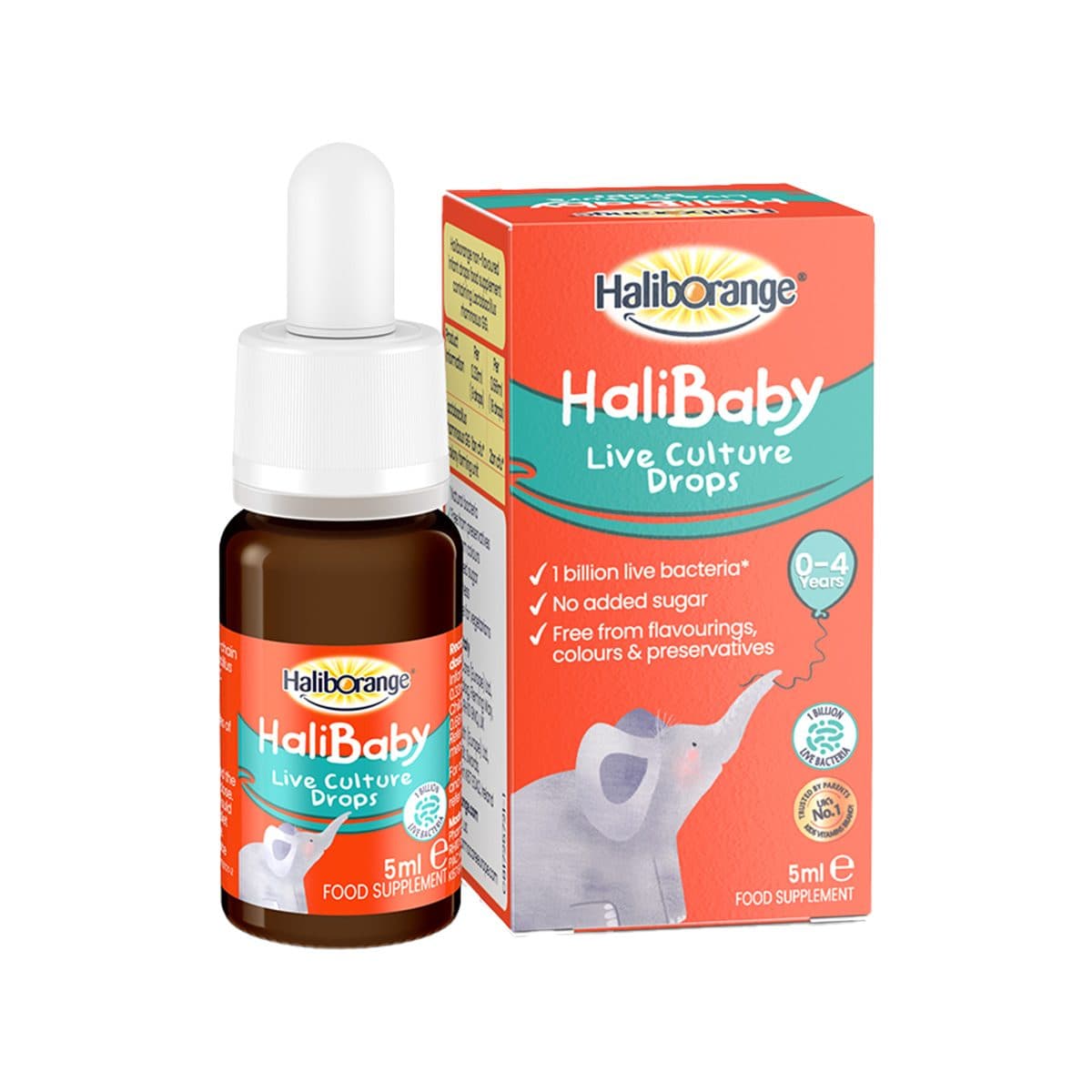 Haliborange - Halibaby Live Culture Drops (0m+)
