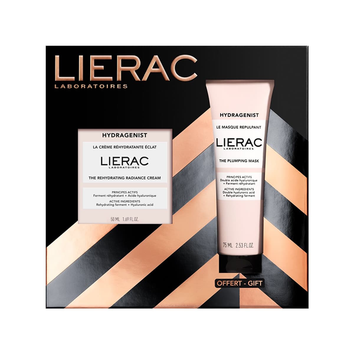 Lierac - Hydragenist Cream & The Scrub Mask Set