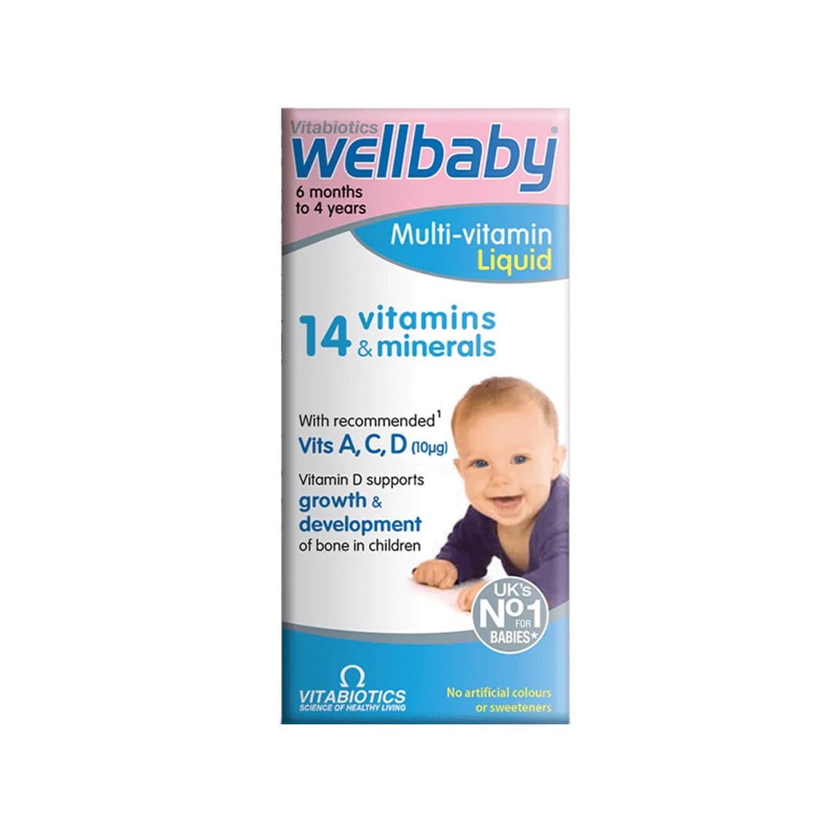 Vitabiotics - Wellbaby shurup multivitaminik