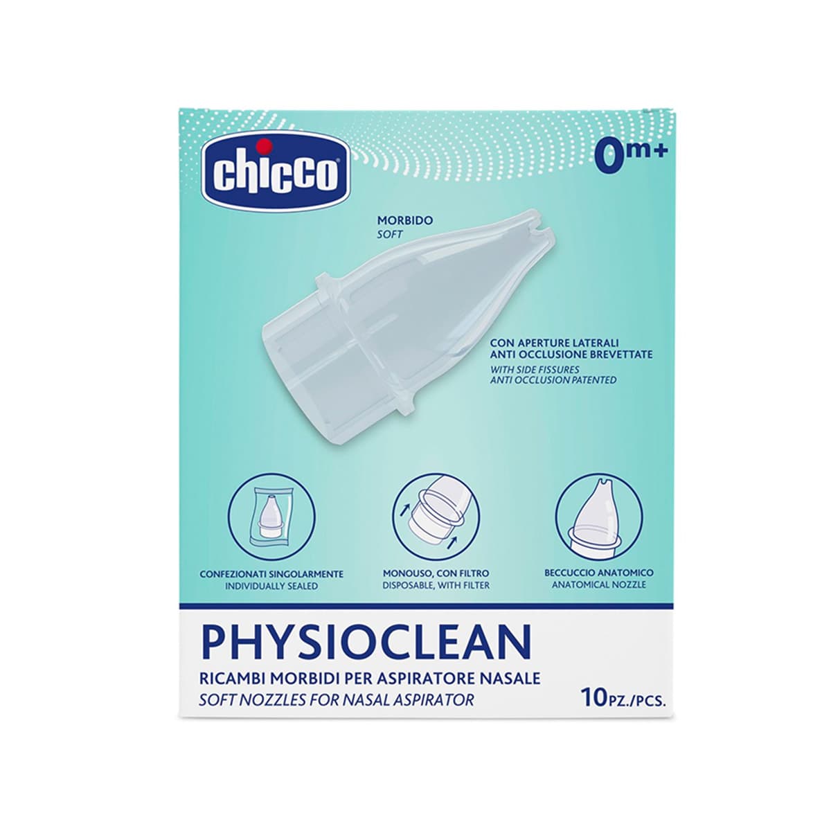 Chicco - Pjesë ndërruese për aspiratorin nazal