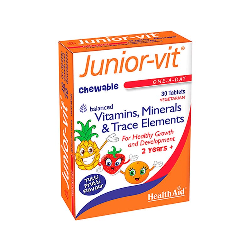 Health Aid - Juniorvit tableta të përtypshme