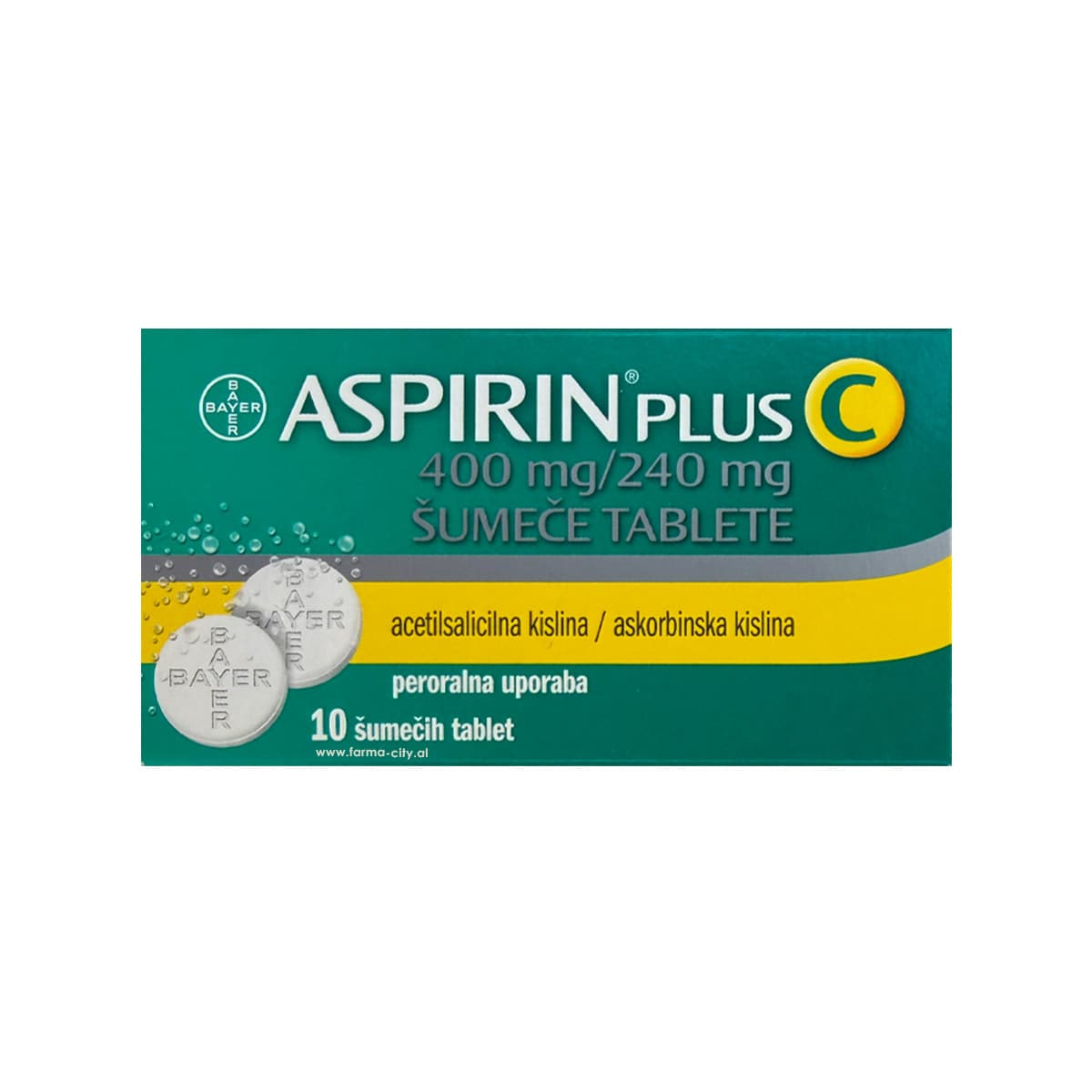 Bayer - Aspirin plus C 400mg/240mg