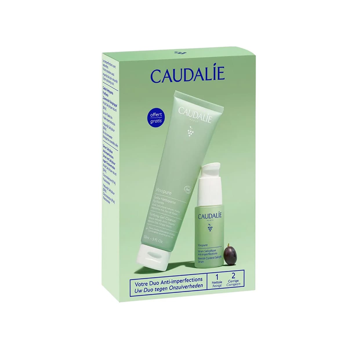 Caudalie - Vinopure Serum + Gel Promo Set