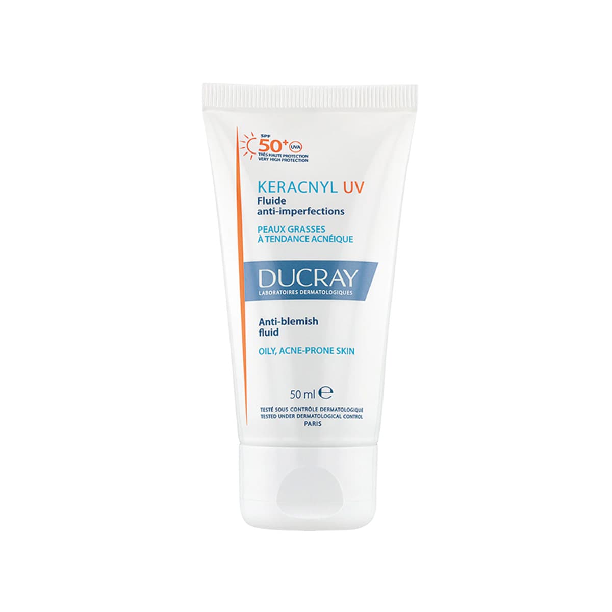 Ducray - Keracnyl UV Anti-Blemish Fluid (SPF 50+)
