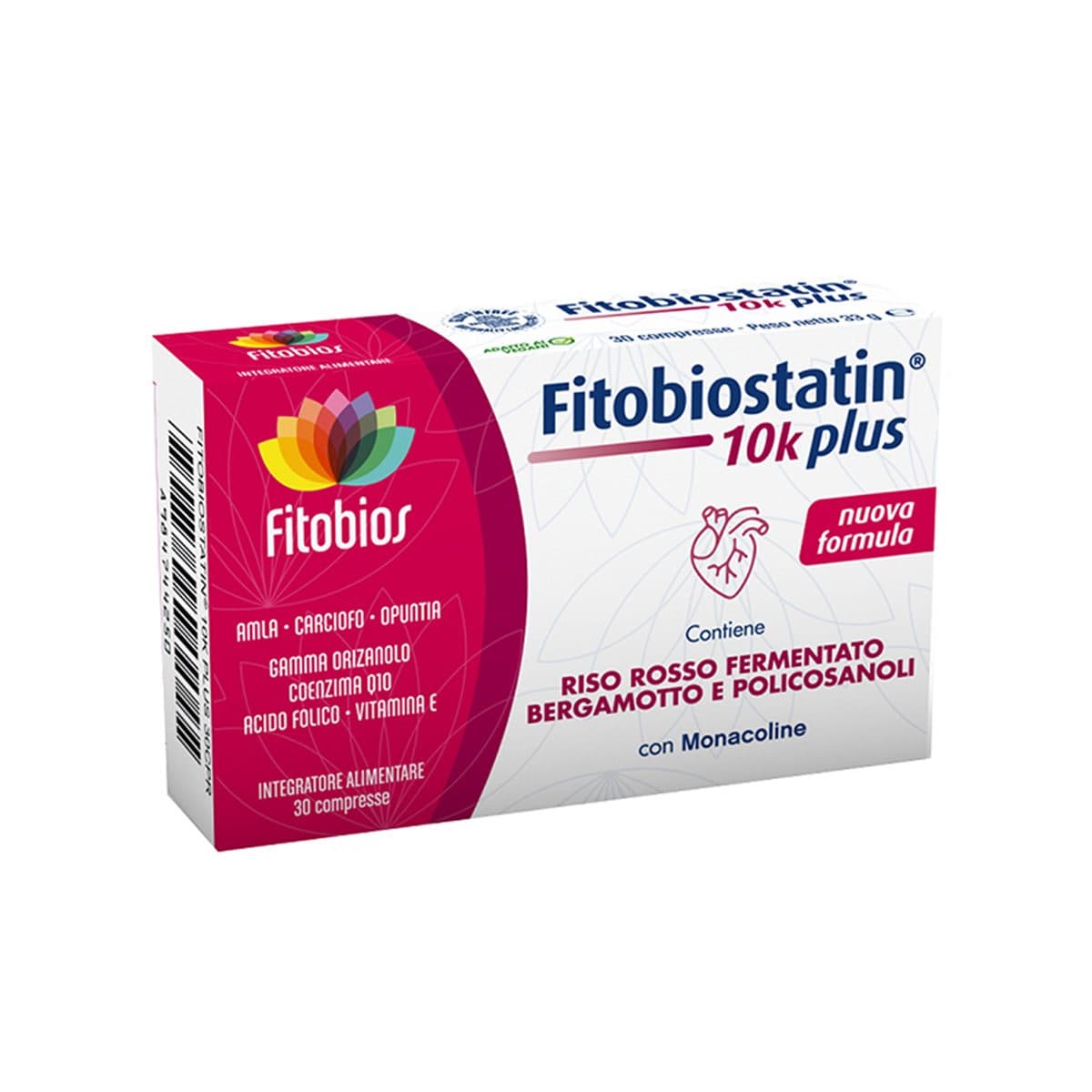 Fitobios - Fitobiostatin 10K Plus Cholesterol Supplement