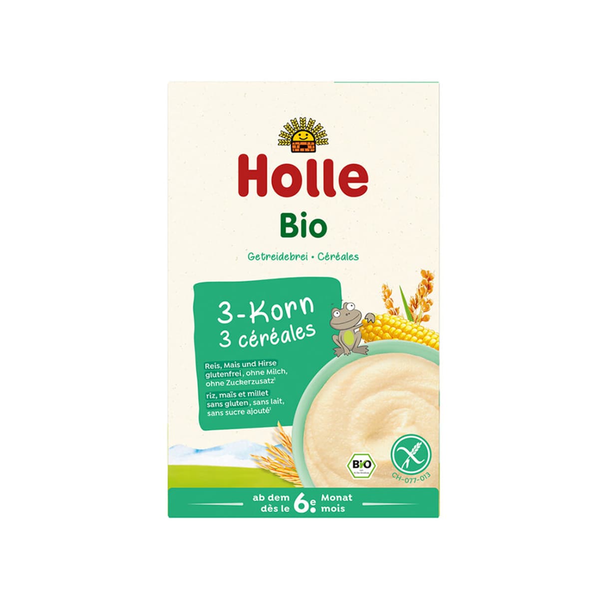 Holle - Pure organik me 3 drithëra (6m+)