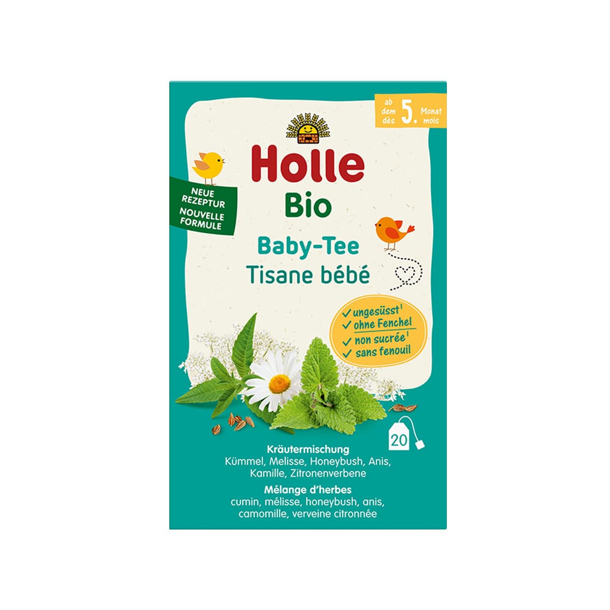 Holle - Çaj organik për fëmijë (5m+)