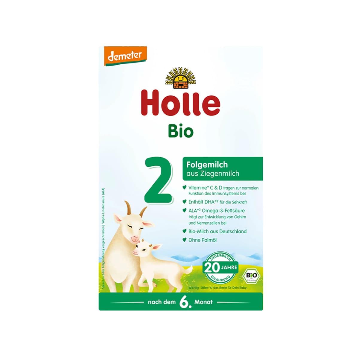 Holle - Qumësht dhie organik 2 (6m+)