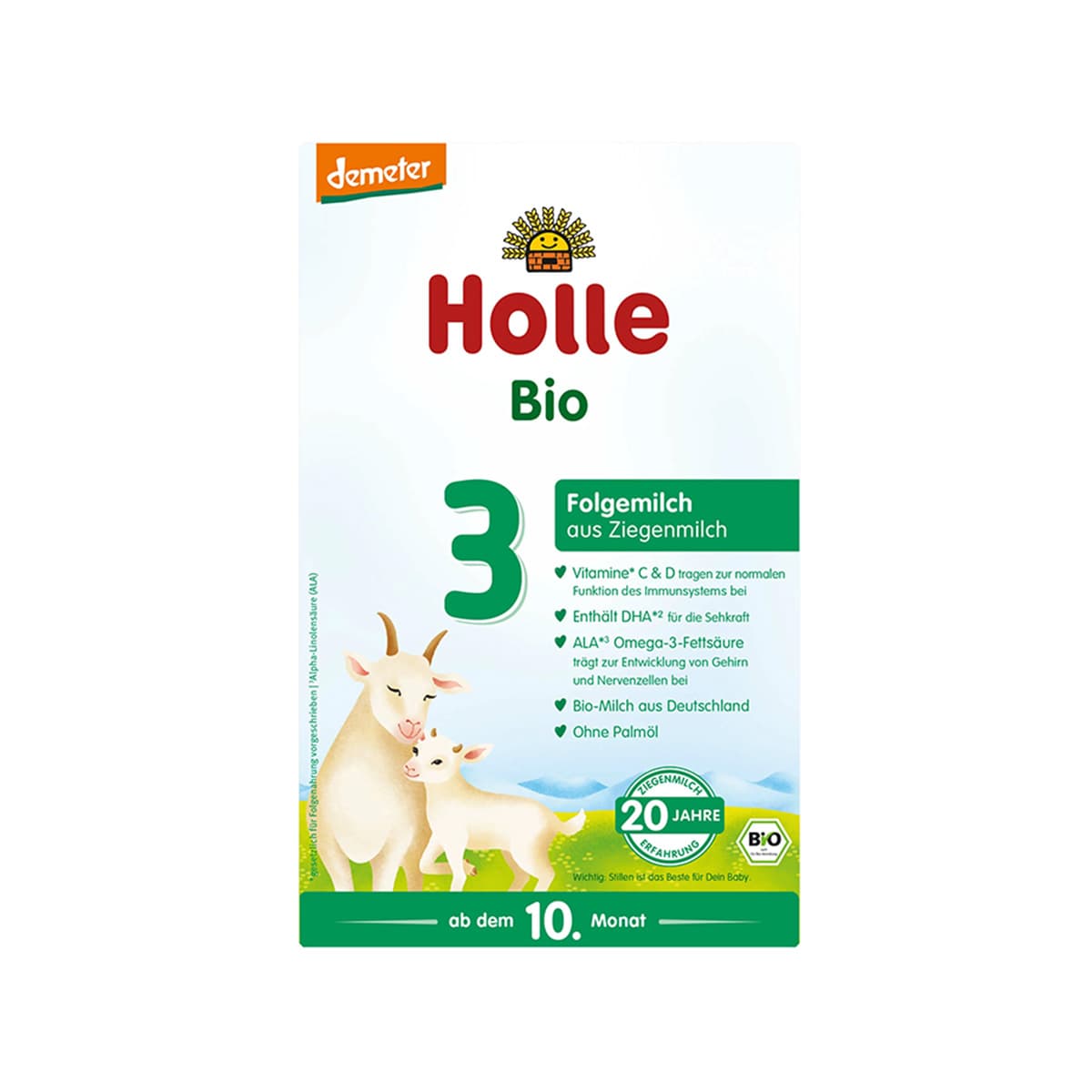 Holle - Qumësht dhie organik 3 (10m+)