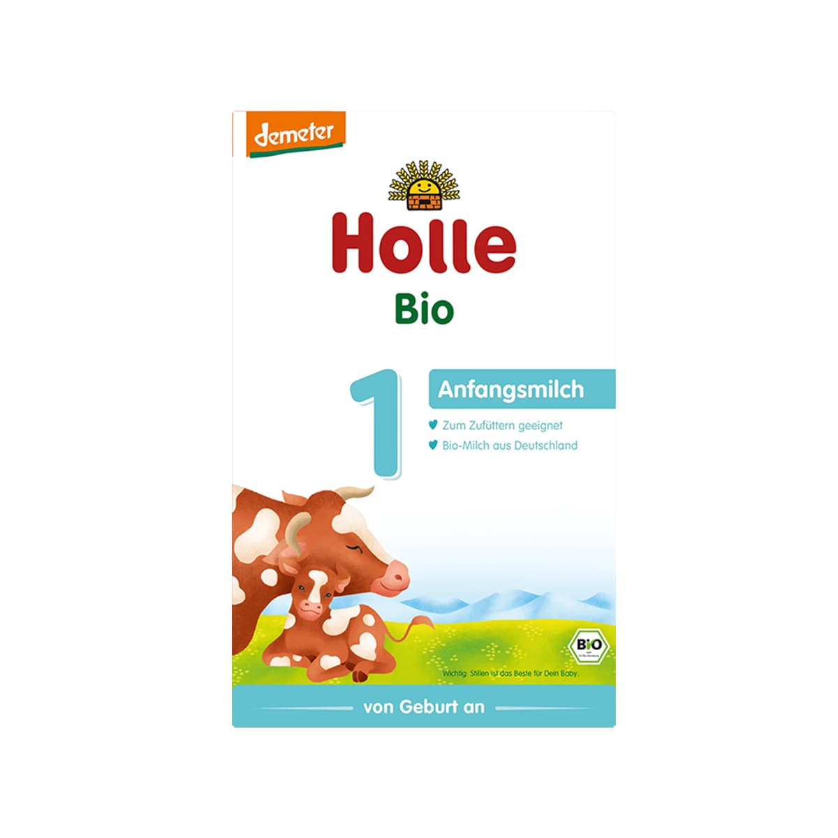 Holle - Qumësht lope organik 1 (0m+)