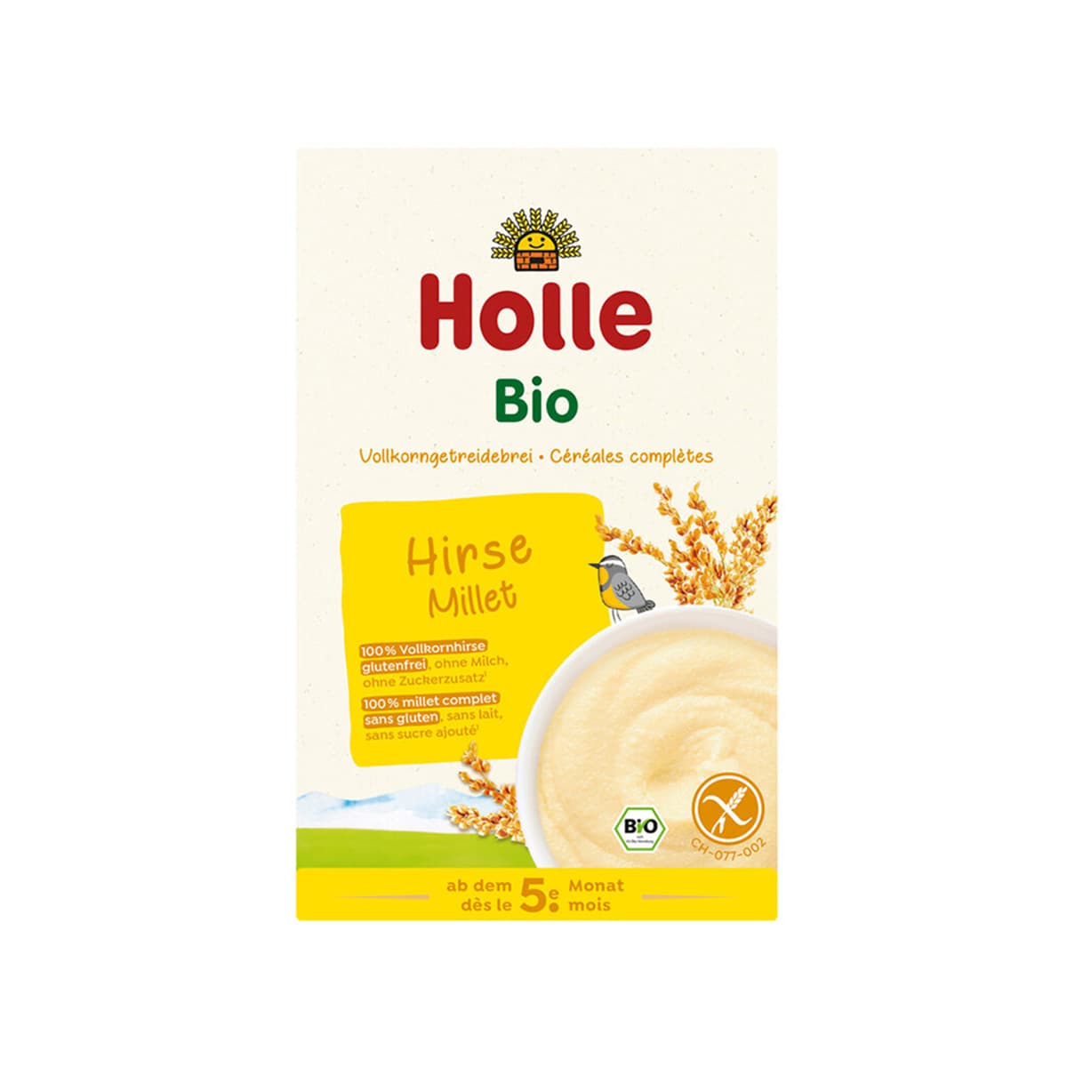 Holle - Organic Wholegrain Cereal Millet (5m+)