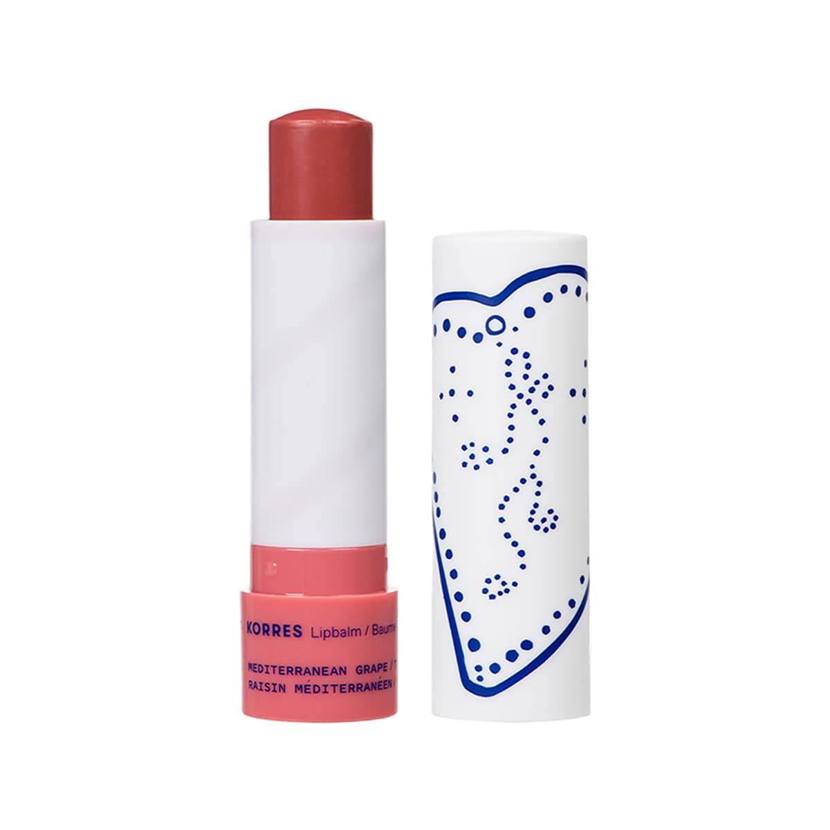 Korres - Lip Balm Grape Tinted