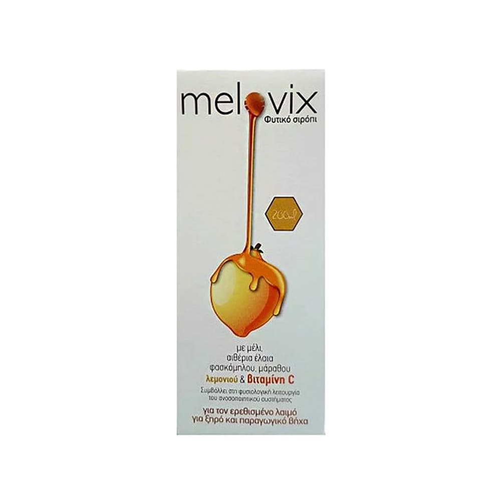 Melovix - Herbal Syrup For Sore Throat & Cough