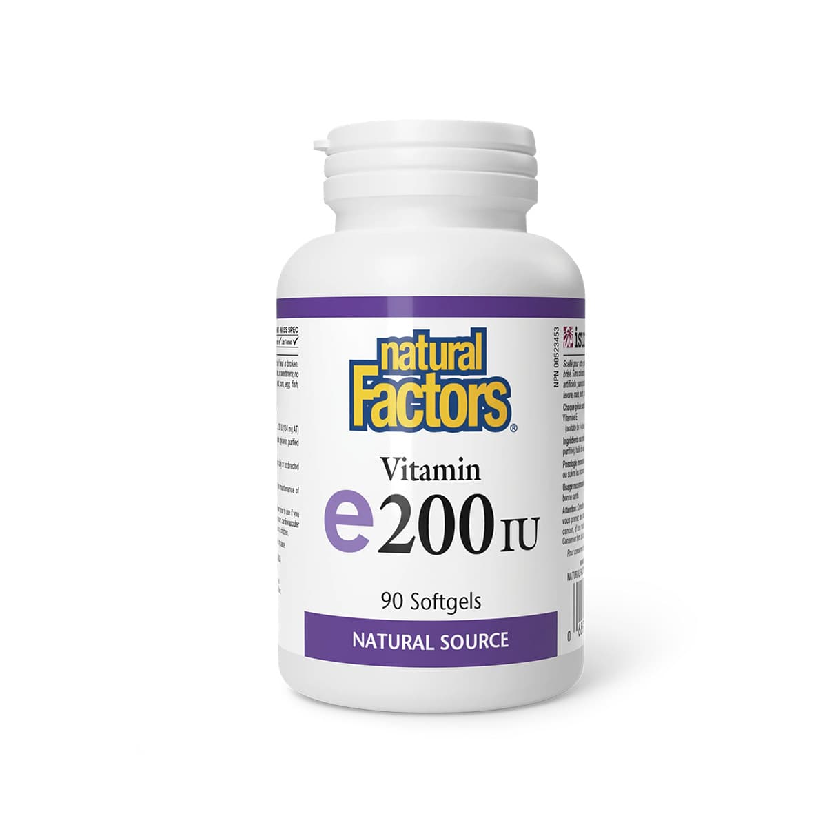 Natural Factors - Vitamin E 200IU