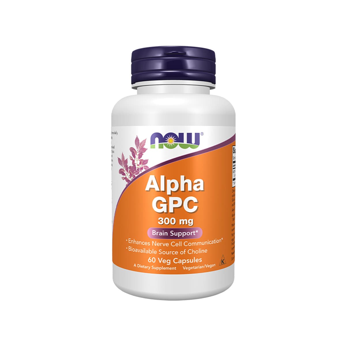 Now - Alpha GPC 300 mg Veg Capsules