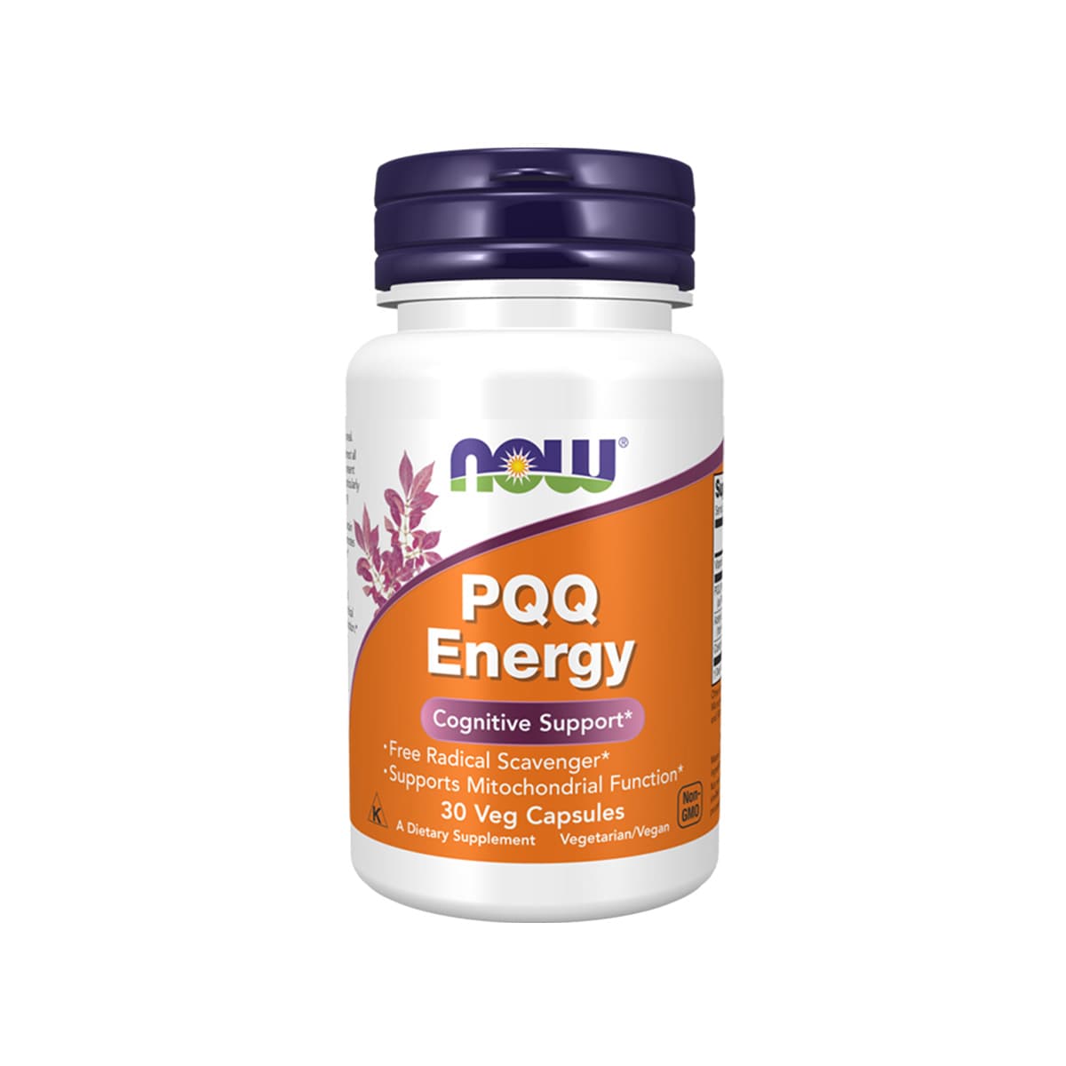 Now - PQQ Energy Veg Capsules