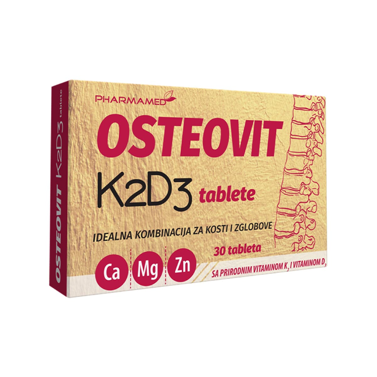 PharmaMed - Osteovit K2 D3