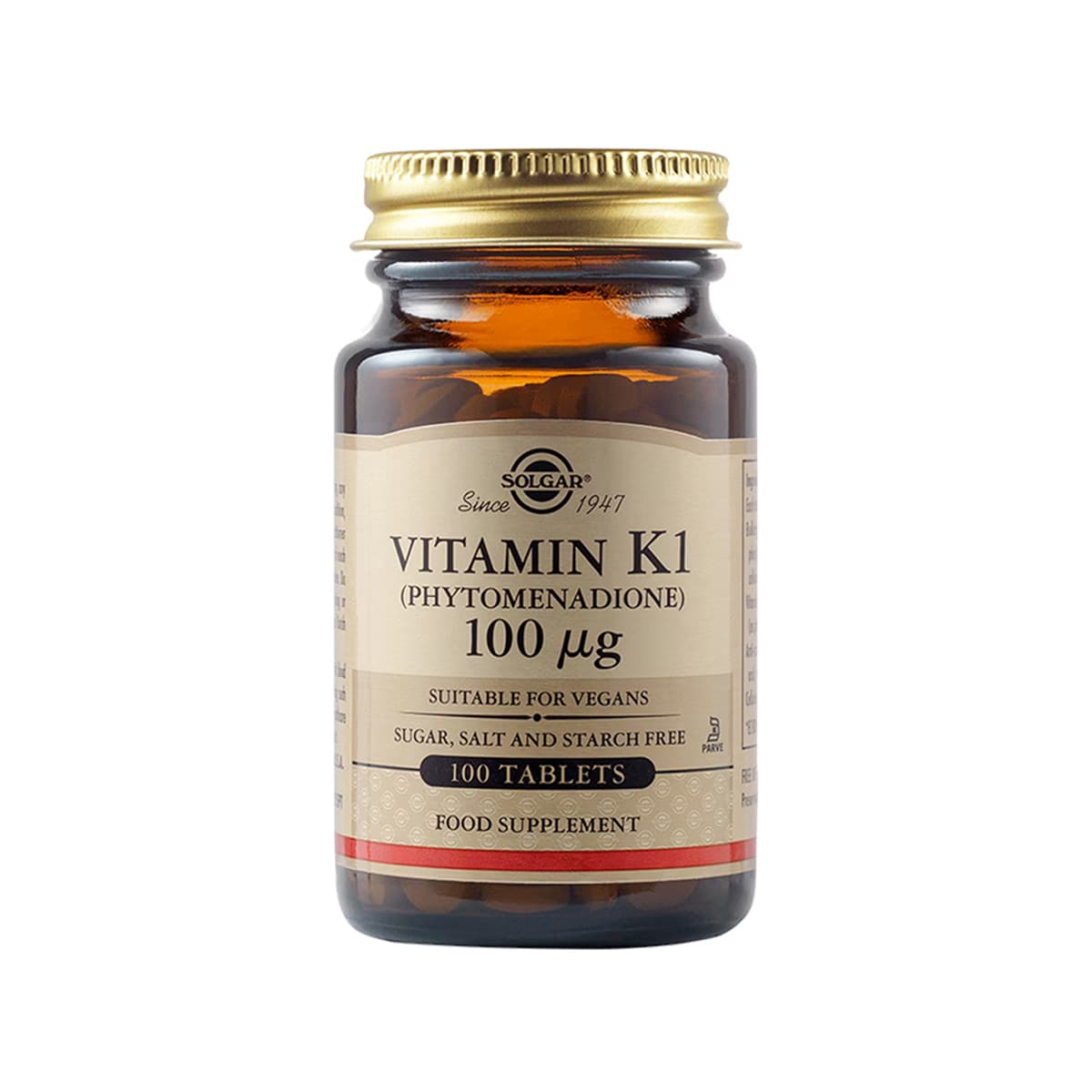 Solgar - Vitamin K1 (100 mcg)