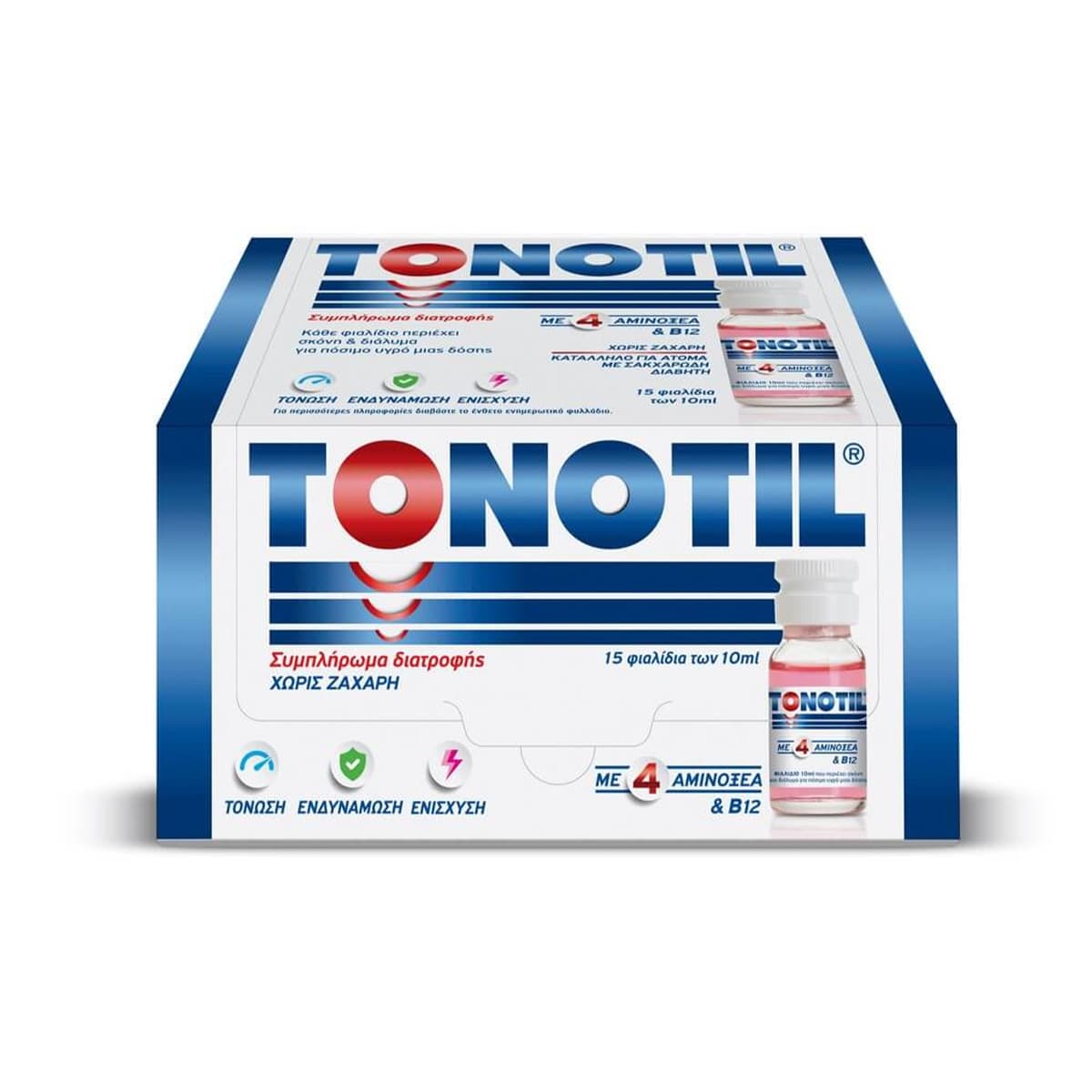 Vianex - Tonotil 4 Amino-Acids & B12