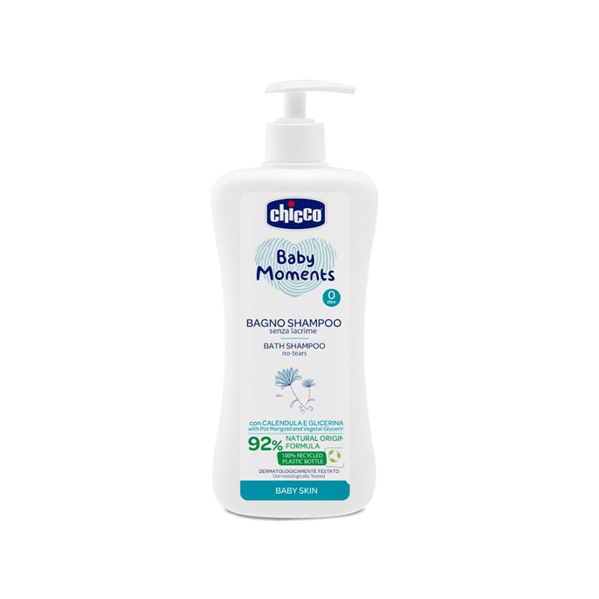 Chicco - Shampo për trup dhe flokë (0m+)