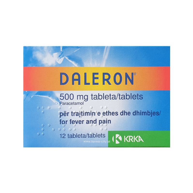 Daleron - tableta me paracetamol 500mg