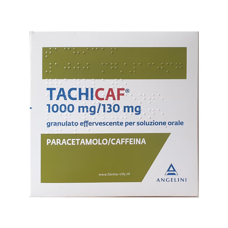Tachicaf - Paracetamol + kafeinë (1000mg/130mg)