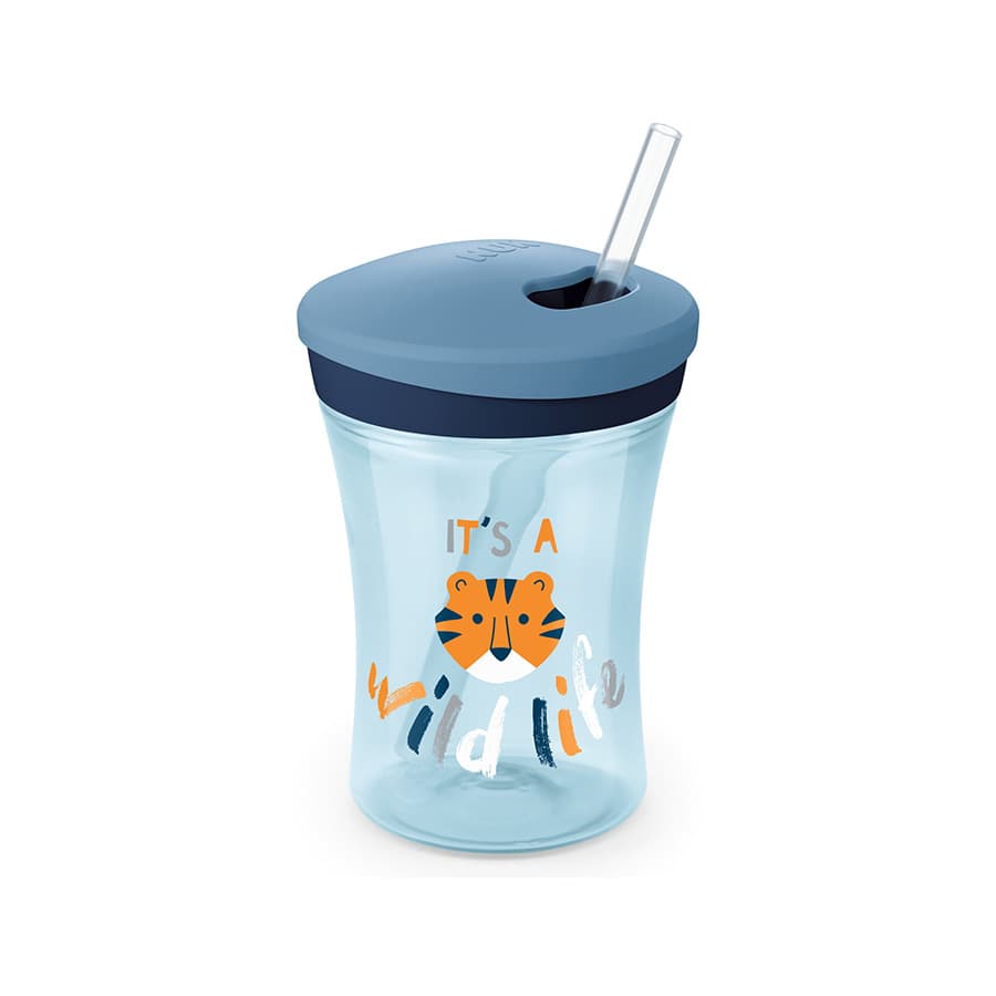 NUK - Action Cup with drinking straw (12m+)