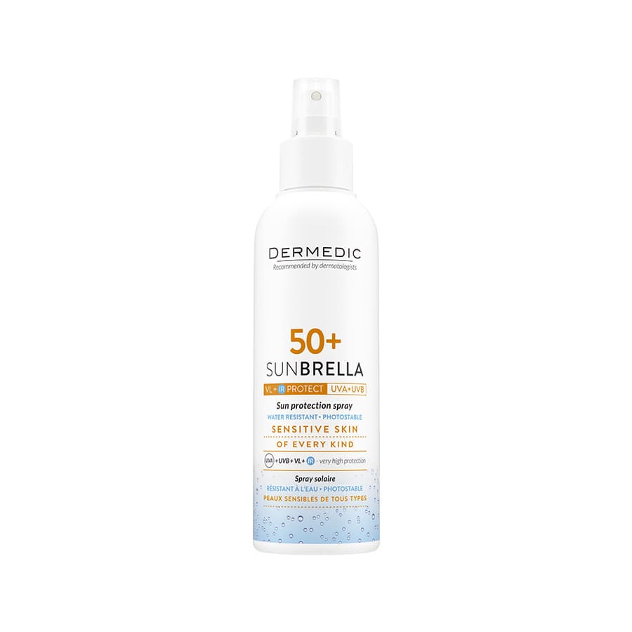 Dermedic - Sunbrella qumësht mbrojtës spray (SPF 50+)