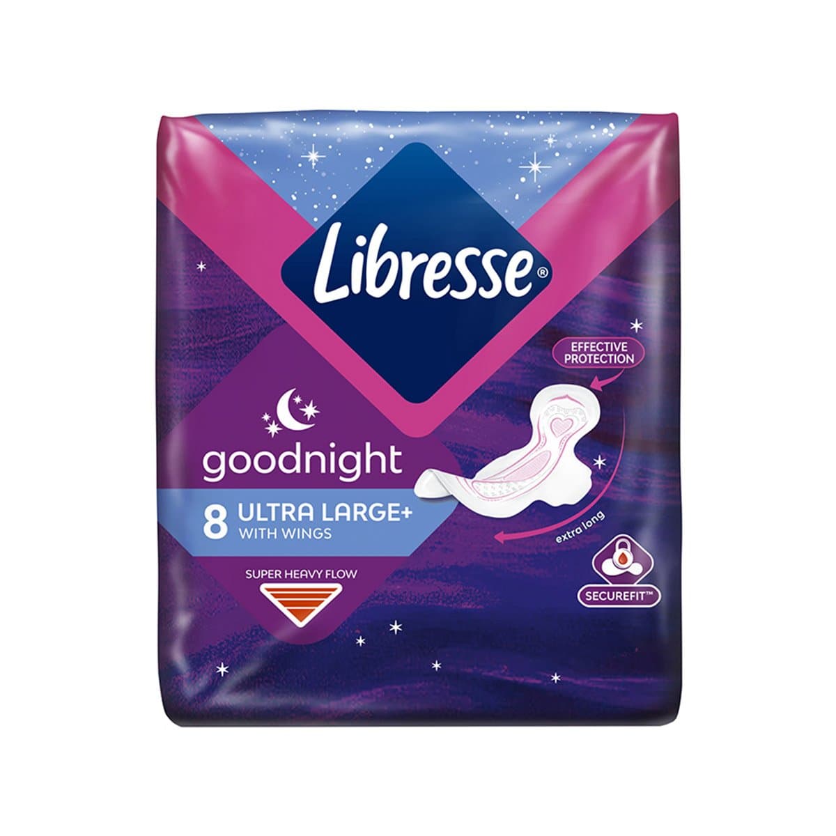 Libresse - Peceta Mujore Goodnight Ultra Large