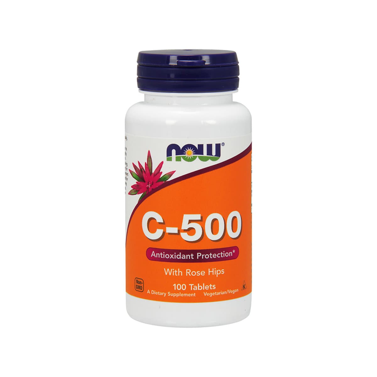 Now - Vitamina C-500 (with Rose Hip)