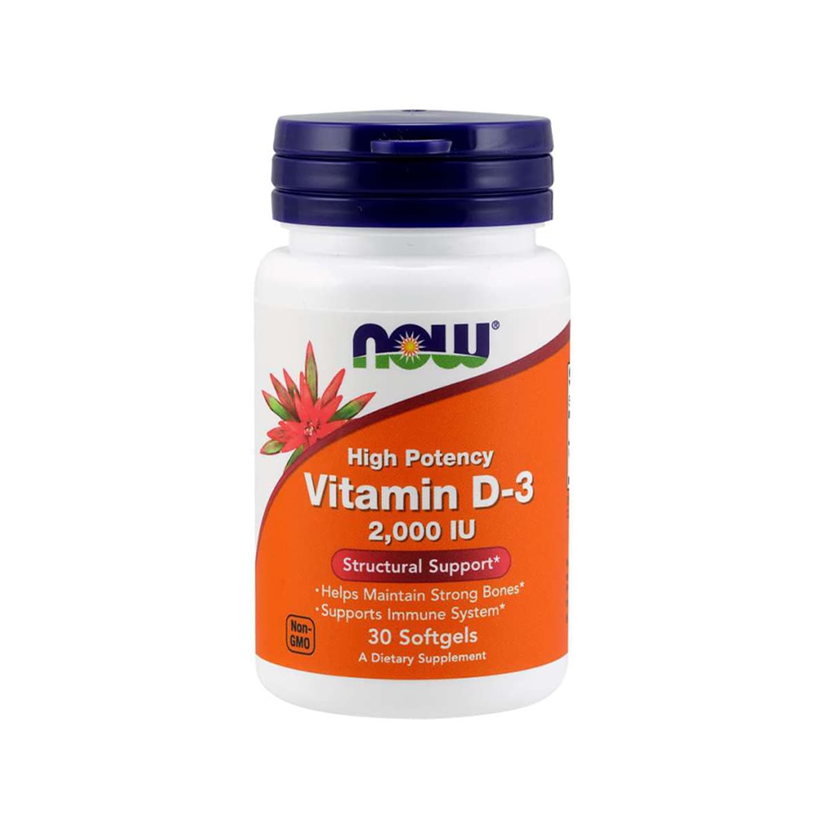 Now - Vitamina D-3 2,000 IU