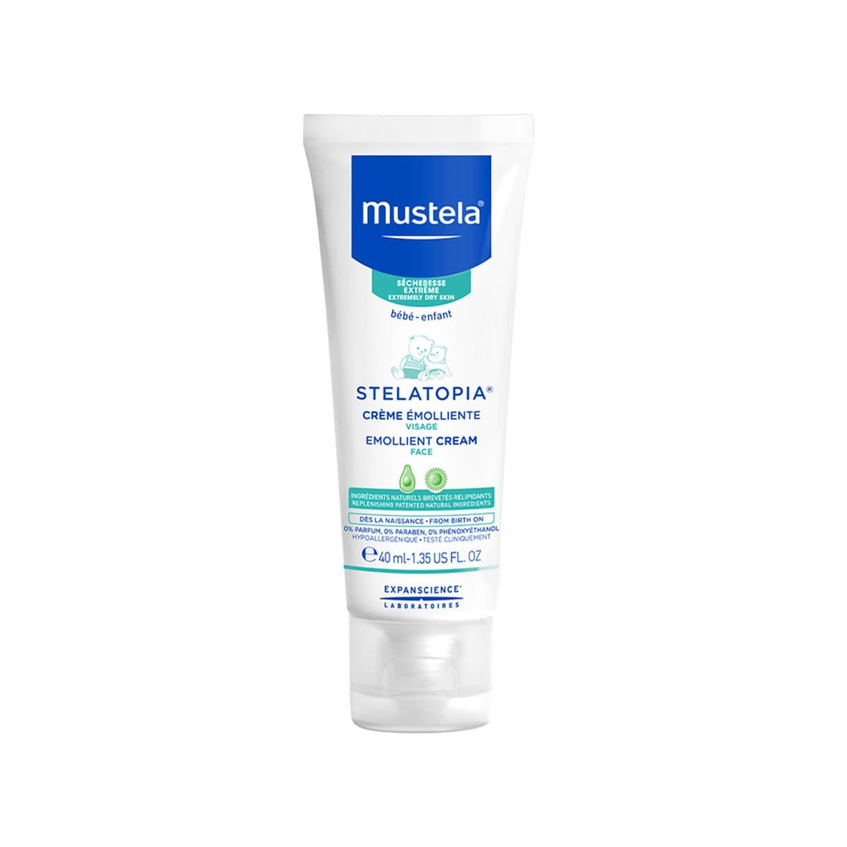 Mustela - Stelatopia krem për fytyrën